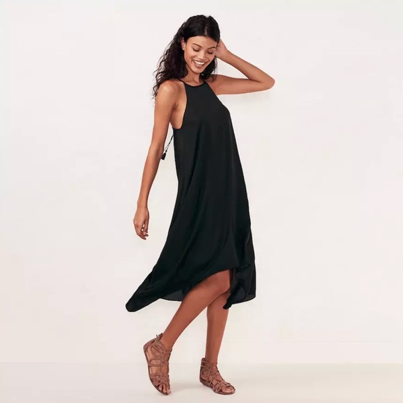 LC Lauren Conrad Dresses & Skirts - NWT Lauren Conrad - Black Halter Slip Dress